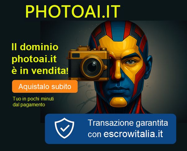 Progetto fotografico con intelligenza artificiale innovativa e creativa